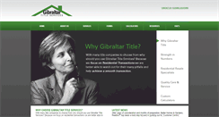 Desktop Screenshot of gibraltartitleco.com