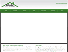 Tablet Screenshot of gibraltartitleco.com